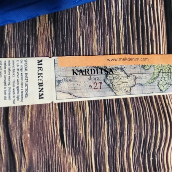 NWT MEK DNM USA Indiego Karditsa Shorts SZ 27 - Picture 5 of 5